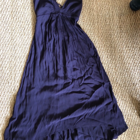 Rebecca Taylor High-low Purple / Plum Color Dress - Picture 1 of 4